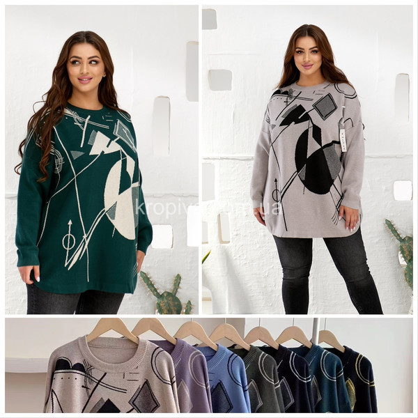 Женская туника батал микс оптом 241025-0110