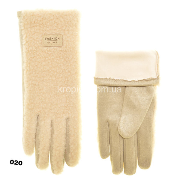 Перчатки женские 020 ПЖМ микс оптом 261025-651