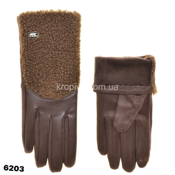 Перчатки женские 6203 ПЖМ микс оптом 261025-671