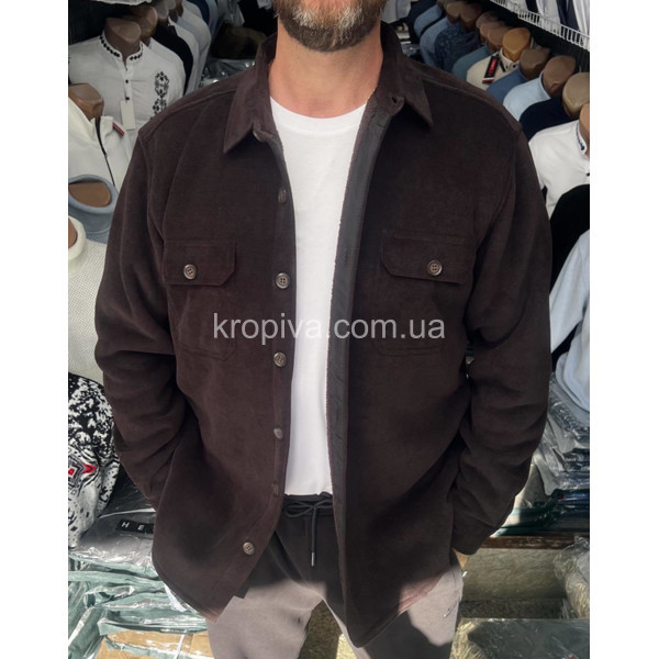 Мужская рубашка на меху Турция оптом 081125-615