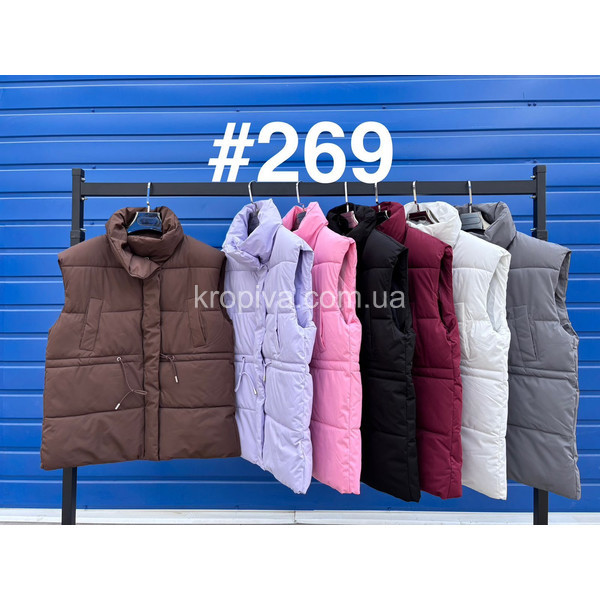 Женская жилетка норма оптом 201125-085