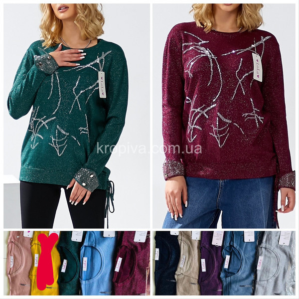 Женская кофта батал микс оптом 071225-0151