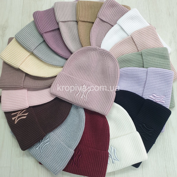 Женская шапка молодежная микс оптом 051225-712