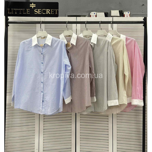 Жіноча сорочка 19523 бавовна оптом 211225-774