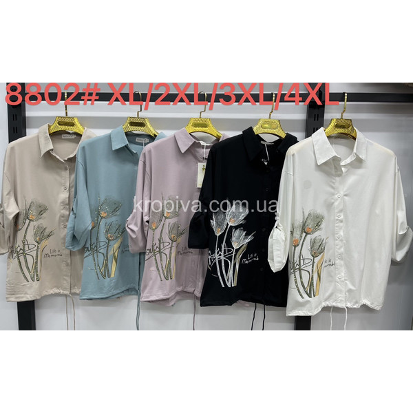 Жіноча блуза батал оптом 110126-017