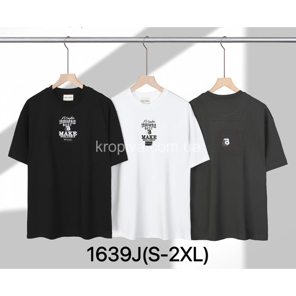 Мужская футболка норма оптом 210126-630