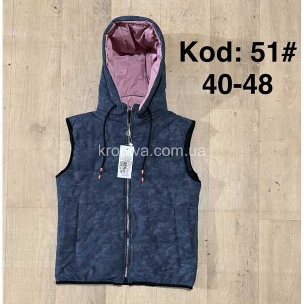 Детская жилетка 40-48 оптом 210126-706