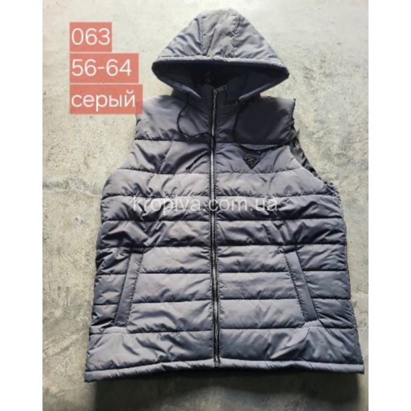 Женская жилетка батал оптом 210126-716