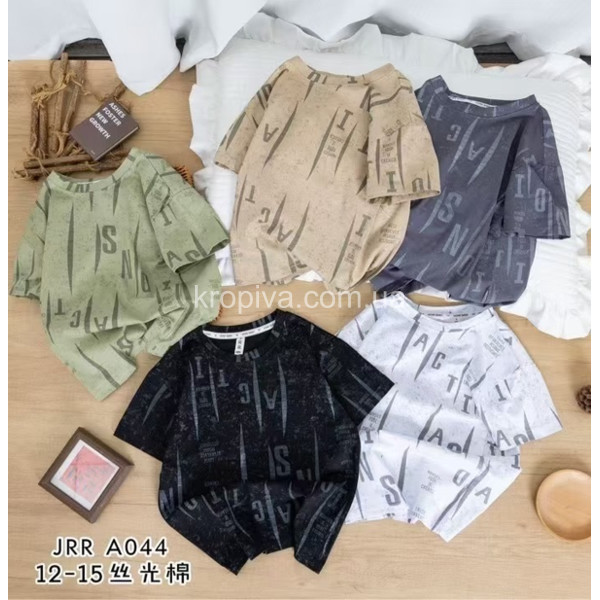 Детская футболка 7-12 лет оптом 270126-748