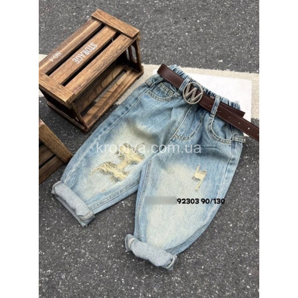 Детские джинсы 90-130 оптом 090226-745