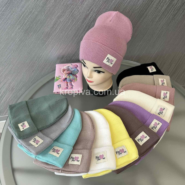 Дитяча шапка одинарна оптом 110226-200