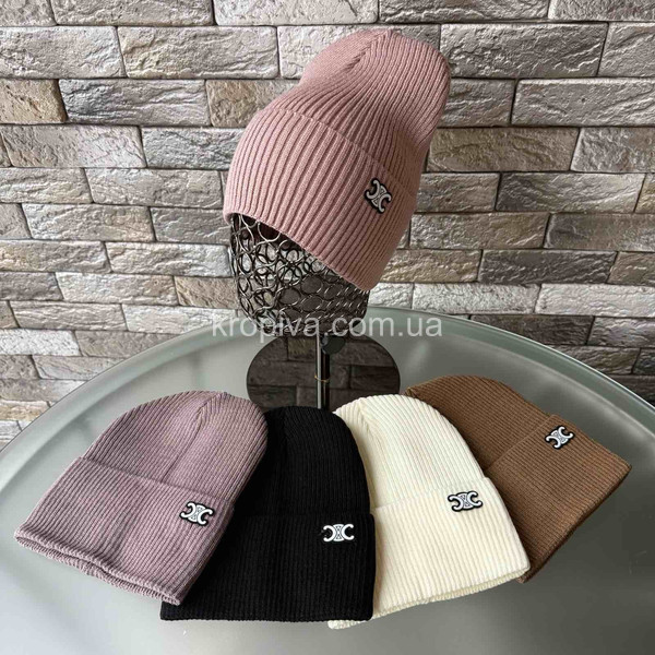 Молодіжна одинарна шапка оптом 130226-47