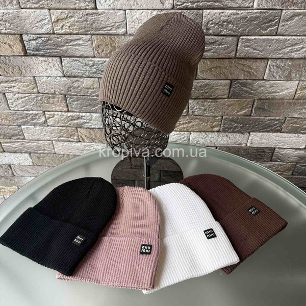 Молодіжна одинарна шапка оптом 130226-57