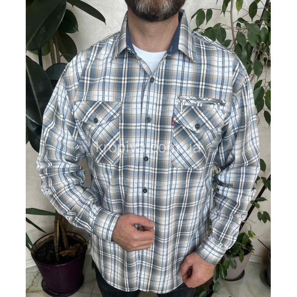 Чоловіча сорочка клітина Туреччина оптом 160626-645