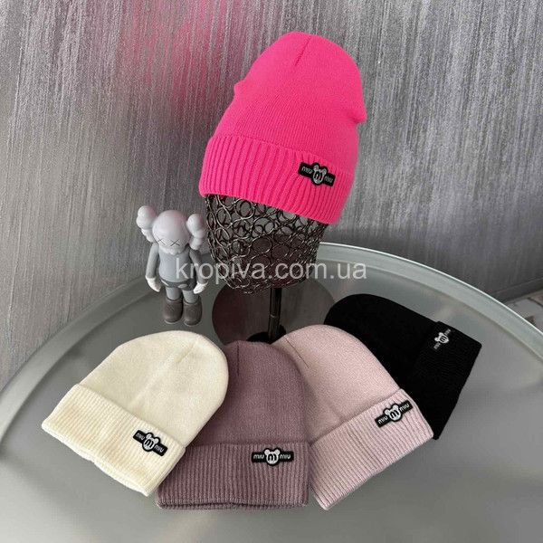 Детская одинарная шапка оптом 240226-113