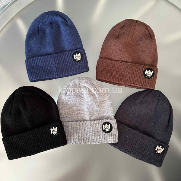 Детская одинарная шапка оптом 240226-120