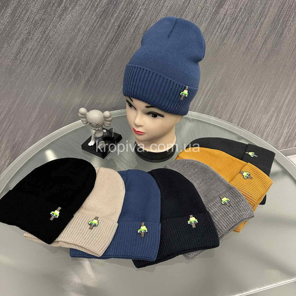 Детская одинарная шапка оптом 240226-125