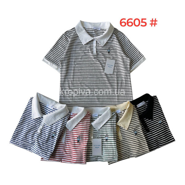 Женская футболка 6605 микс оптом 010326-81