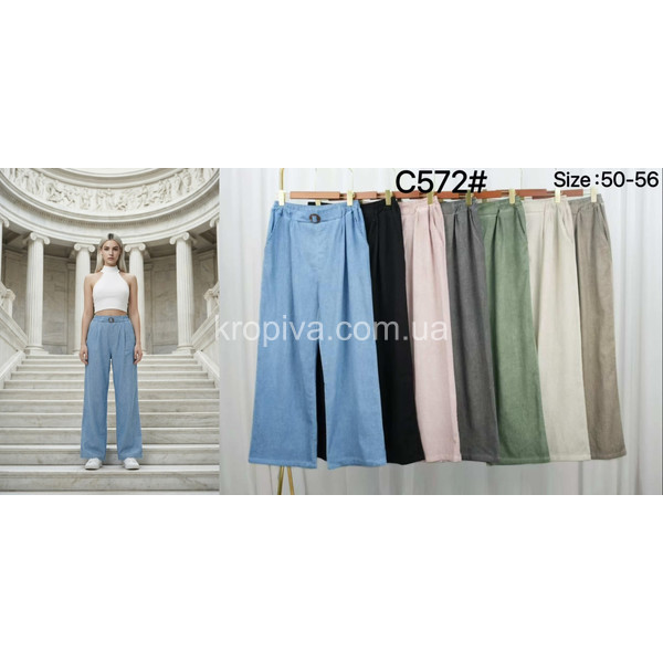Женские брюки батал оптом 020326-089