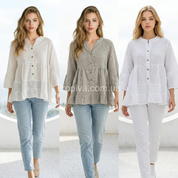 Женская блуза 561 батал оптом 110326-033