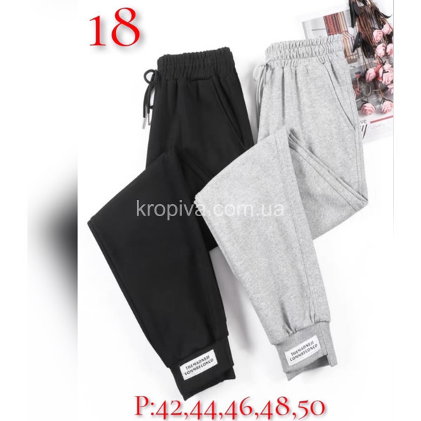 Жіночі спортивні штани 18 норма оптом 100326-712