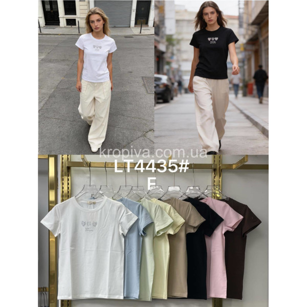 Женская футболка норма микс оптом 100326-742