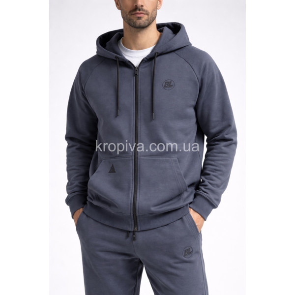 Чоловіча кофта норма змійка Туреччина оптом 110326-645