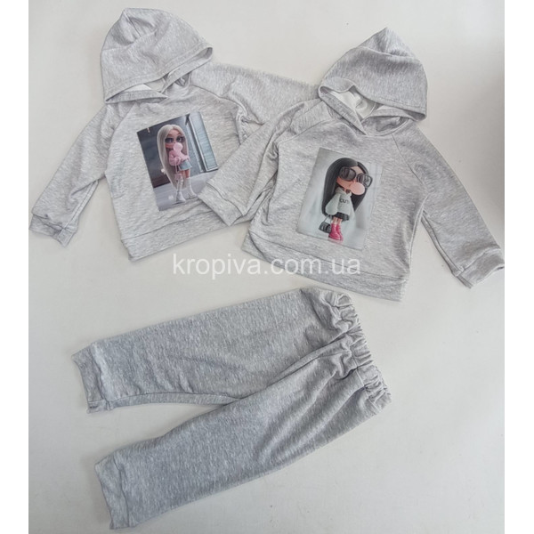 Детский костюм 26-34 велюр оптом 050426-777