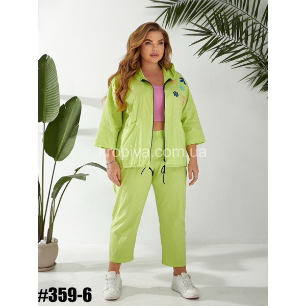 Женский костюм батал 359 оптом 070526-730