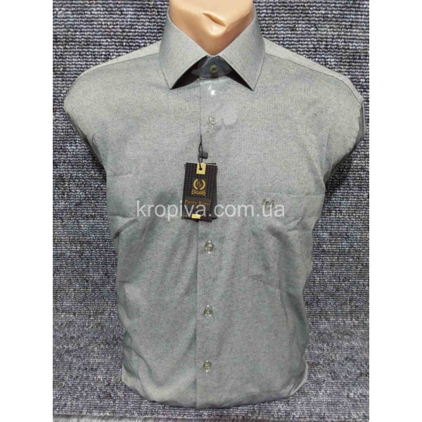 Мужская рубашка оксфорт норма оптом 140121-09