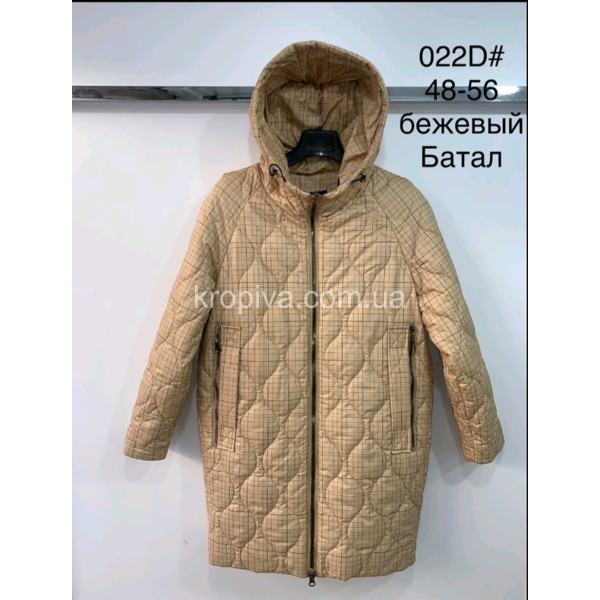Женская куртка 022 D батал оптом 050822-339