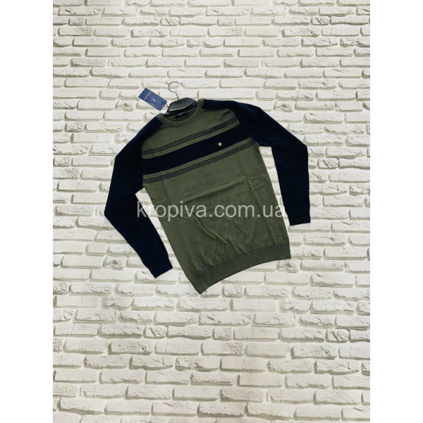 Мужской свитер 120 норма оптом 100822-156