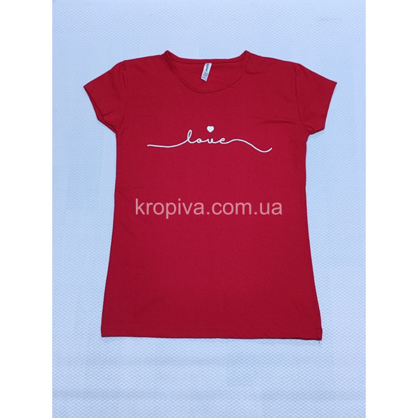 Женская футболка норма оптом  (090623-295)