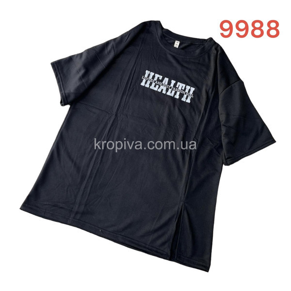Женская футболка 9988 норма микс оптом  (170623-208)