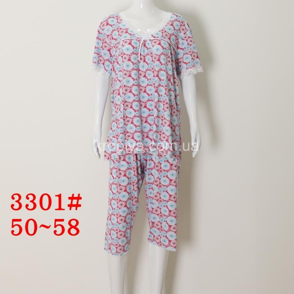 Женская пижама полубатал оптом  (290623-93)