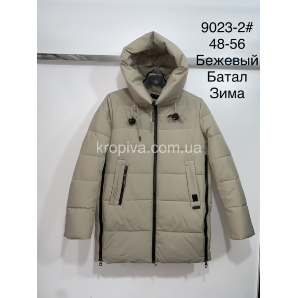 Женская куртка зима норма оптом 070823-06