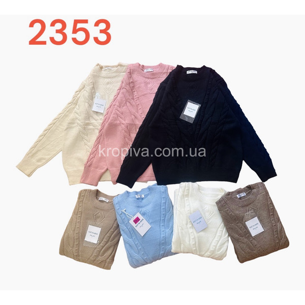 Женский свитер 2353 норма микс оптом 130923-361