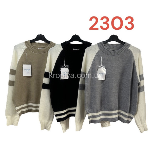 Жіночий светр норма мікс оптом 200923-603