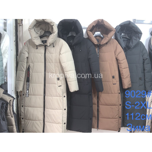 Жіноча куртка-пальто зимова норма оптом 200923-678