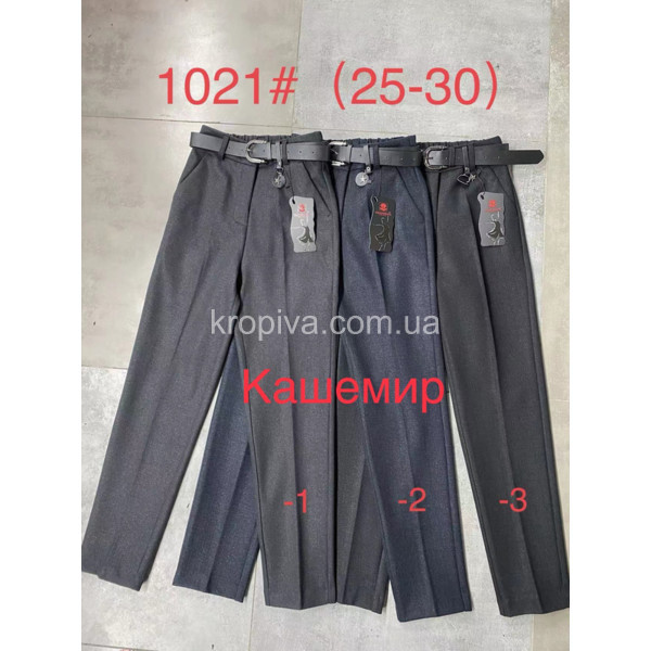 Жіночі кашемірові штани 1021 норма оптом 250923-014
