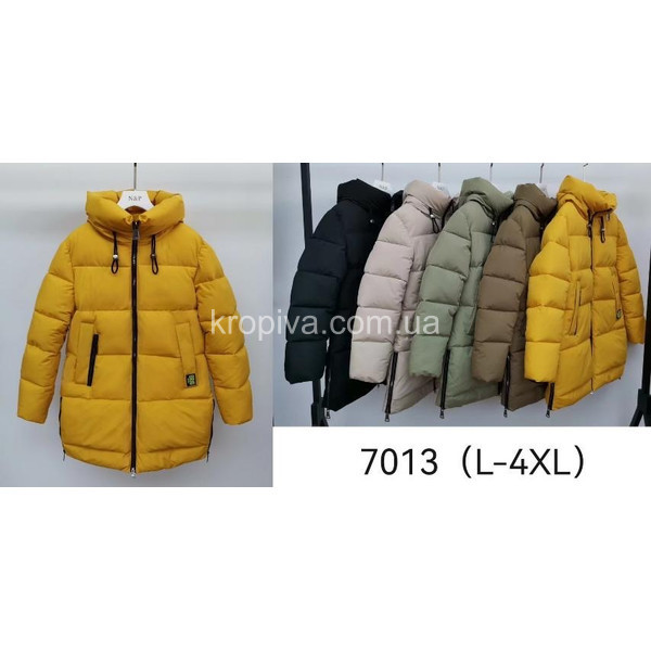 Женская куртка батал зима Турция оптом 071023-739