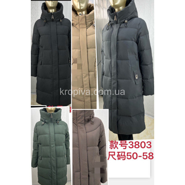 Жіноча зимове пальто напівбатал оптом 141023-677