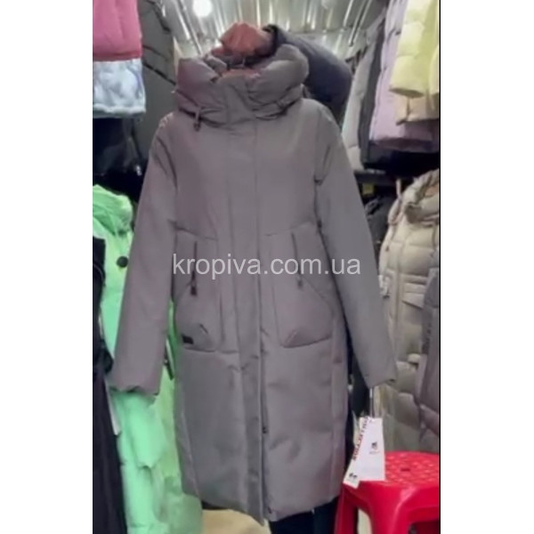 Женская куртка зима 2382 батал оптом  (291023-686)