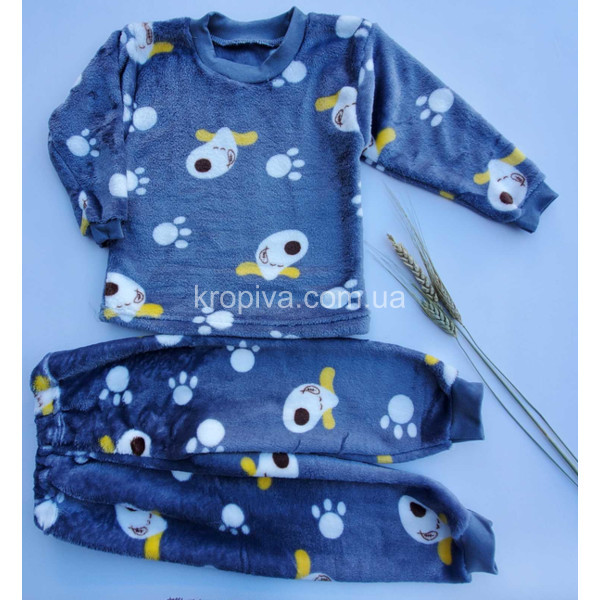 Детская пижама махра 26-34 оптом 091123-613