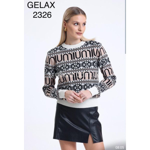 Жіночий светр норма мікс оптом  (031123-238)