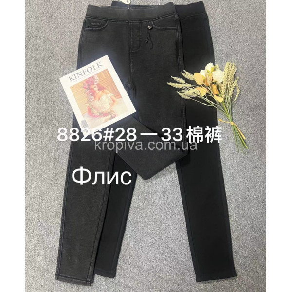 Жіночі джинси на флісі оптом 121123-728