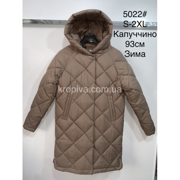 Женская куртка зима норма Турция оптом 141123-653