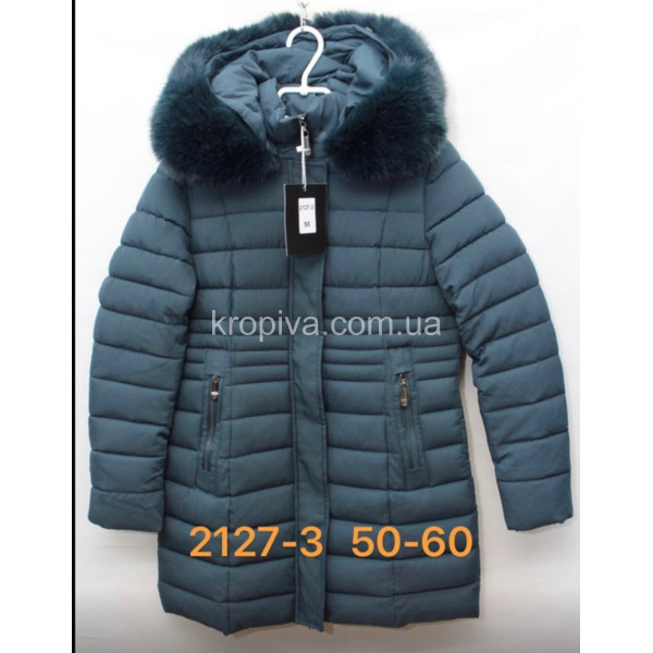 Женская куртка зима батал оптом  (151123-613)