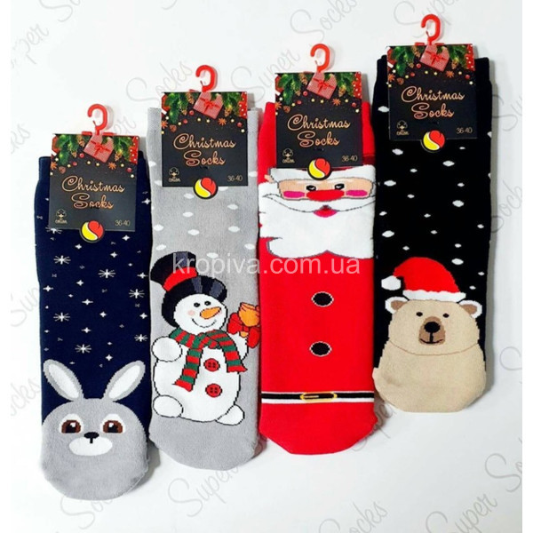 Жіночі шкарпетки новорічні оптом 041223-668