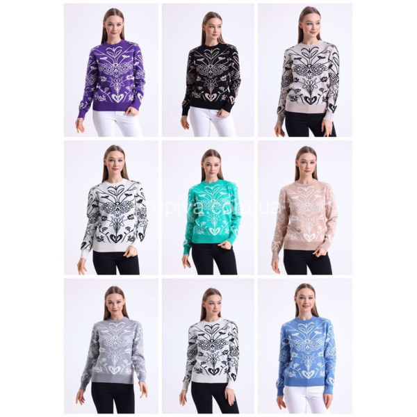 Жіночий светр норма мікс оптом 051223-73